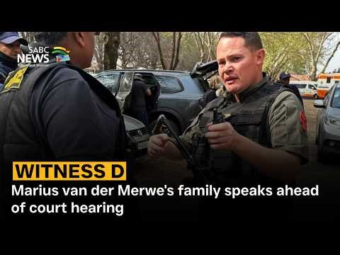 Marius van der Merwe's family speaks ahead of court hearing