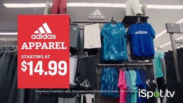 Academy Sports Outdoors TV Spot, 'Apparel Starting at $14.99 40% Off Bikes'