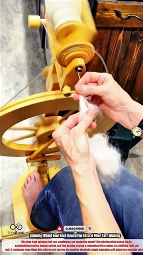 Spinning Wheel Tool Best Innovative Natural Fiber Yarn Making #innovative#Tools