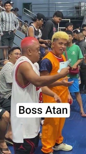 Paldo nanaman si Boss Atan #basketball #highlights #funnymemes