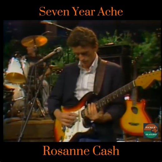 Rosanne Cash turned heartbreak into gold with “Seven Year Ache.” Every lyric cuts deep, every note feels real. Country music doesn’t get more honest than this. | Pickup Playlist