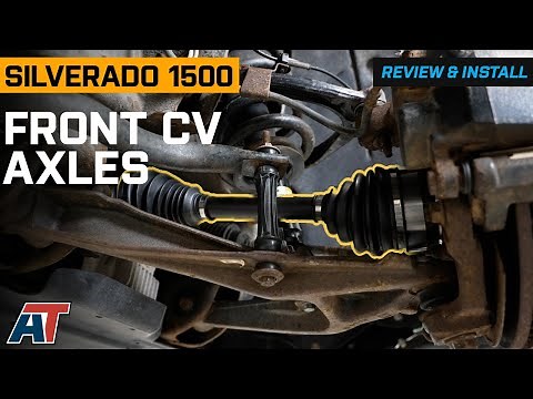 2007-2018 4WD Silverado 1500 Front CV Axles Review & Install