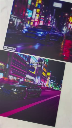 Matching Mousepads for Gamers and JDM Enthusiasts