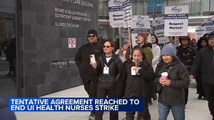 University of Illinois Health reaches tentative contract agreement with Illinois Nurses Association, ending union strike