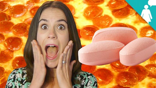The FDA just approved a pill for women's sex drive that's been nicknamed "Viagra for women." But it's actually not like Viagra at all. Cristen explains...with PIZZA. | Stuff Mom Never Told You