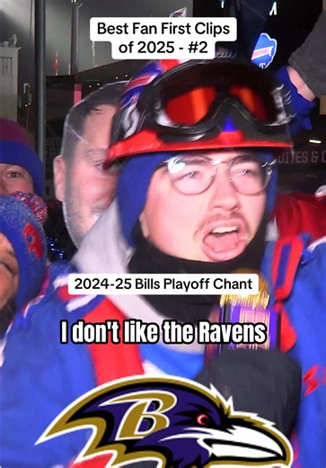 I LIKE THE BILLS. THE BILLS. THE BUFFALO BILLS. Coming in at number 2 is a Bills rally cry heard around North America ahead of last season’s NFL playoffs. This one clocked in at a whopping 3.63m views! #bills #buffalobills #nfl #chiefs #ravens @Fan First Bills
