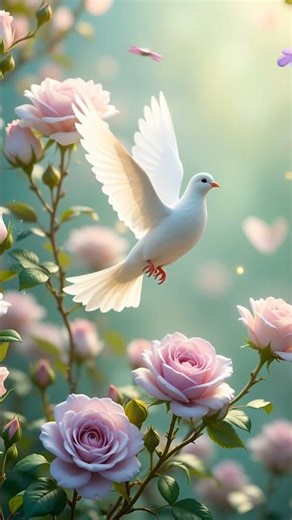 This Dove’s Flight Will Melt Your Heart