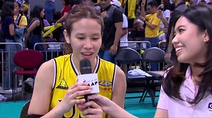 170K views · 5.8K reactions | Cool as ever, rookie Regina Jurado didn’t shy away from the limelight as the UST Golden Tigresses dealt the NU Lady Bulldogs its first UAAP loss since 2019. Catch UAAP Season 85 on One Sports and the Varsity Channel! Available on Cignal CH. 263 HD and on Cignal Play Premium. #UAAPSeason85 #RiseAsOne | UAAP Varsity Channel | Facebook