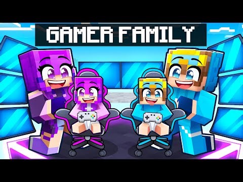 Joining a GAMER FAMILY in Minecraft!