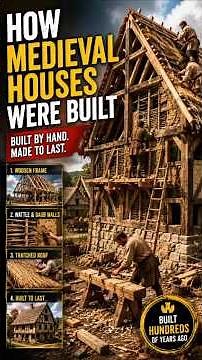 How Medieval Houses Were Built by Hand
