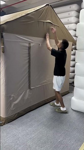 How to Quickly and Easily Set Up and Store an Inflatable TentIPOOLGO inflatable tent 3.4*2.4*2.4m✅
