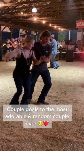 Adorable Couple Goals in a Heartwarming Line Dance Video