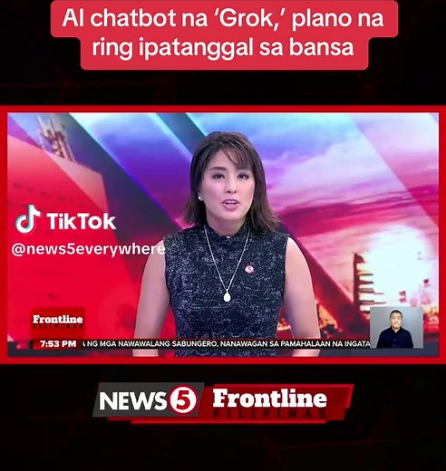 Grok AI Chatbot, Plano Nang Ipatanggal sa Bansa