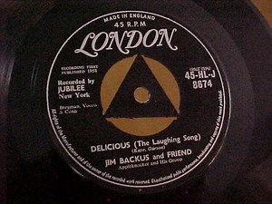 Jim Backus And Friend - Delicious (The Laughing Song)