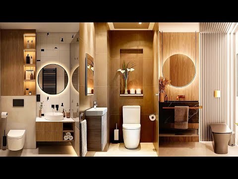 200 Small Bathroom Design Ideas 2025 | Stylish Small Bathroom Cabinet Design For Home Interior Ideas