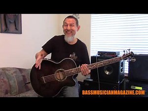 Bass Musician Magazine Reviews - Michael Kelly Dragonfly 5-String Acoustic Bass