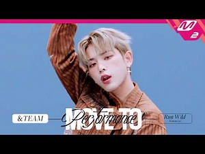 [MOVE TO PERFORMANCE] &TEAM(앤팀) - Run Wild (Korean ver.) (4K)