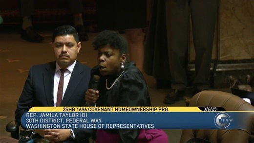 96K views · 3.3K reactions | Washington State just passed a reparations law that gives black homebuyers $120,000 for a down payment. Rep. Jamila Taylor celebrated the bill by claiming Republicans are racist and think she's a monkey. | MRCTV | Facebook