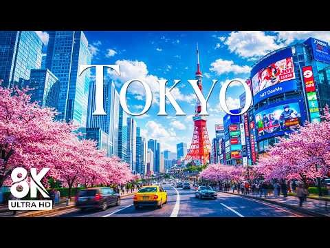 Tokyo 2026 8K Ultra HD | Neon Lights, Cyberpunk Streets & Futuristic Cityscapes
