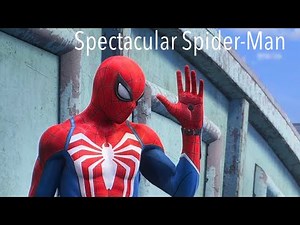 I tried my own version of spectacular Spider-Man intro in spider-man 2