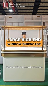 345 reactions | LARGE HIGH-END JEWELRY WINDOW SHOWCASE Would you...
