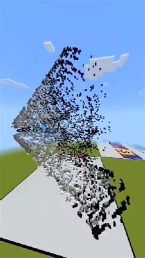 Perspective Art: Silver Spoon | Minecraft Bedrock #shorts #mlp