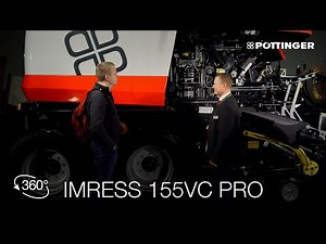 PÖTTINGER - IMPRESS 155 VC PRO round baler - walk-around