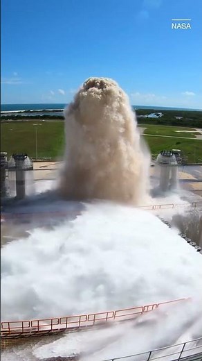 Nasa's Water Deluge System Explained #shorts