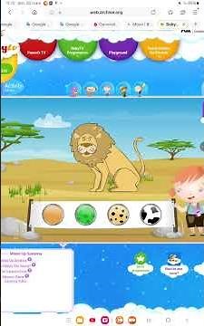Baby TV: Zoe searches animal's patrern