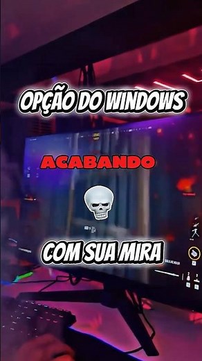 Pare de errar tiros! Desative isso AGORA 🎯🎯 | #fps #pc #gaming