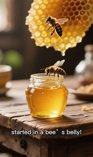 Honey Is Actually… Bee Vomit?! 😳 You Won’t Believe This!