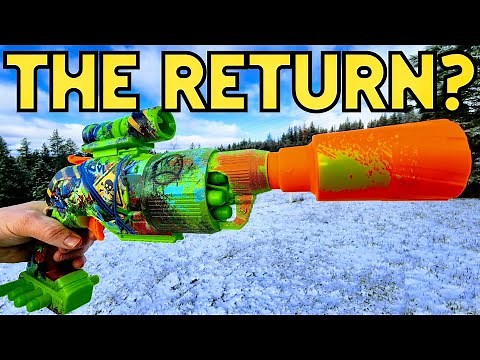 Nerf Zombie DRILLER | Zombie Strike's Return? | Full Review