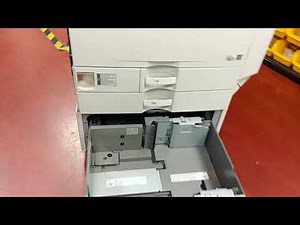 Loading Paper in Ricoh Large Capacity Tray(LCT)