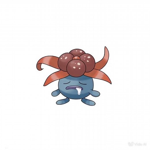 Pokémon Evolution - Oddish Evolve into Gloom (Square Crop)