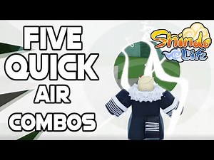 Five *QUICK* Air Combos That Will Make You FLY In Shindo Life | Shindo Life Combos