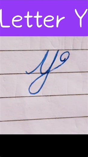 According to the comment 🥰 letter Y #viral