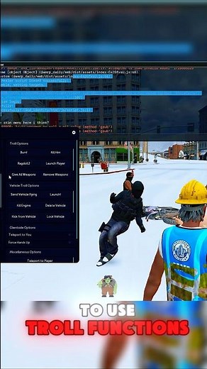 These Troll Functions Are Working On Many FiveM Servers #fivem #fivemrp