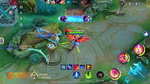 Revamped Saber Legend Skin in Mobile Legends