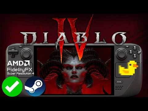 Diablo 4 Steam Deck: FSR4 + Lossless Scaling Performance Tested