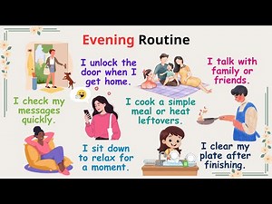 Evening Routine | Speak English With Kids | Spoken English for kids | Daily Use English Sentences