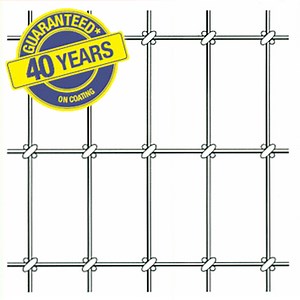 60" High Tensile Horseman 40 Non-Climb Horse Fence Black | Keystone Fence Supplies