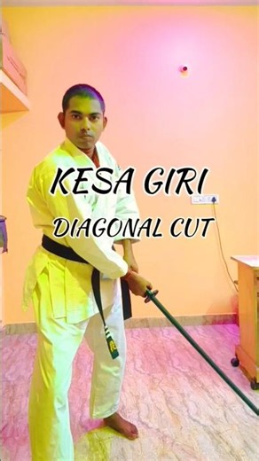 Samurai Sword Cut Lesson 2: Kesa Giri