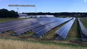 South Portland powers up new solar farm
