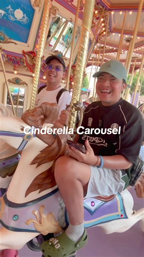 Cinderella Carousel Ride at Hong Kong Disneyland