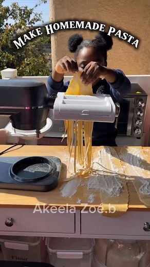 Let’s make homemade pasta.From scratch ☺️ #cook #cooking #cookwithme #cookiestagram #pasta #homemade #homemadepasta#pastapasta | Akeela Zoe