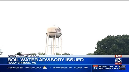 Boil Advisory issued in Holly Springs after severe weather | Haystack News