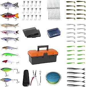 Comprehensive Bass Lure Set - All You Need for Fishing