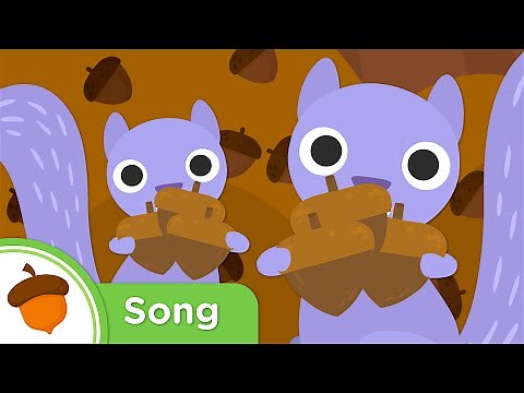 We Love Acorns | Cute Squirrels | Kids Song from Treetop Family | Super Simple Songs