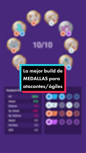 La mejor build de medallas para atacantes en Pokémon Unite