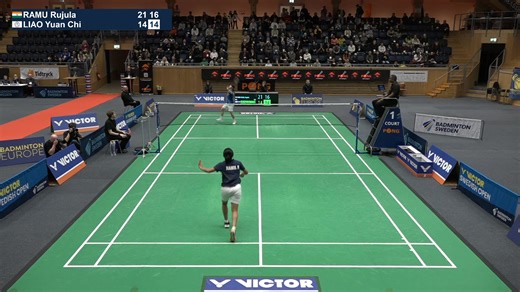 Finals: VICTOR Swedish Open 2026 hosted by PONG Watch all the finals freely on badmintoneurope.tv | Badminton Europe